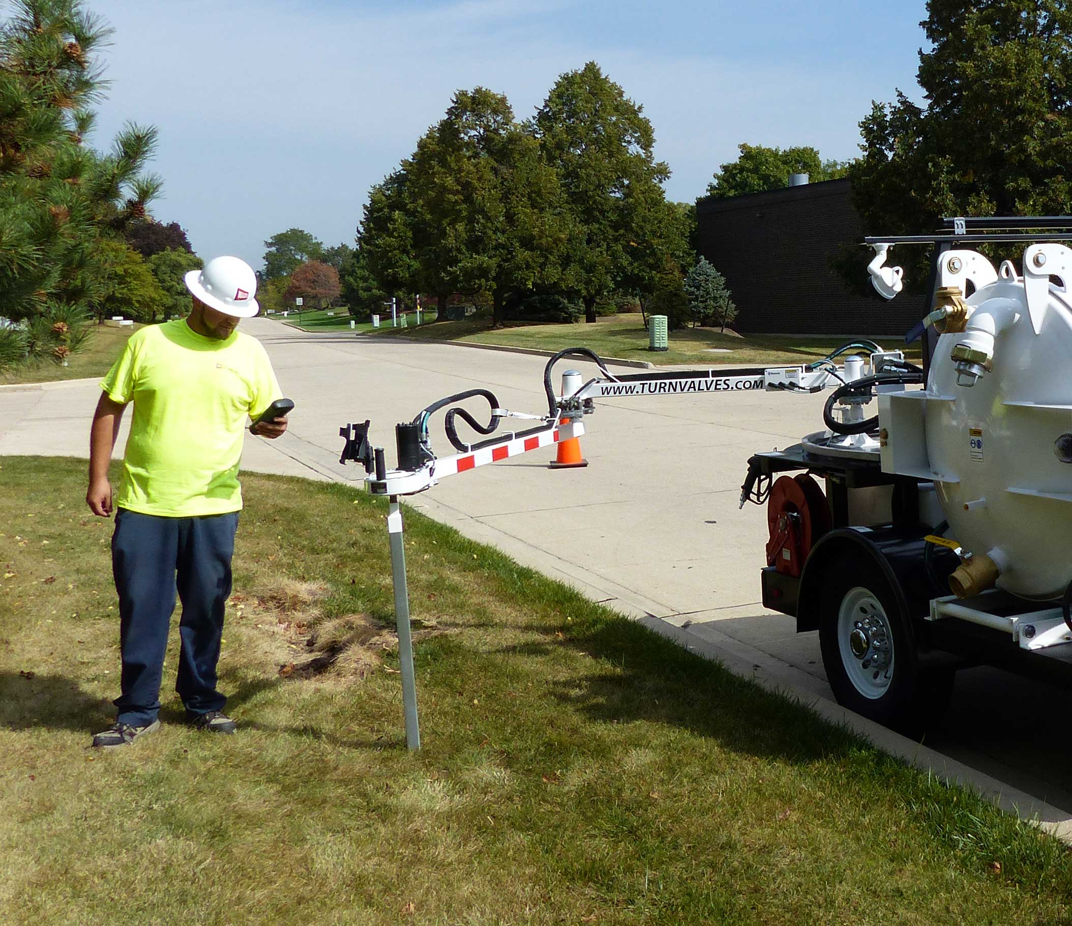 ERV750 Extended Reach Valve Exerciser Low Stack Version Valvemax